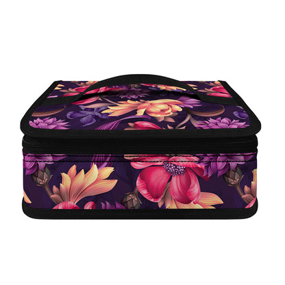 Wild Flower Print Small Lunch Bag