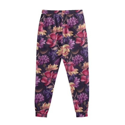 Wild Flower Print Sweatpants