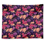 Wild Flower Print Tapestry