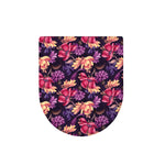 Wild Flower Print Toilet Lid Cover