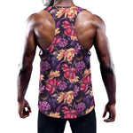 Wild Flower Print Training Tank Top
