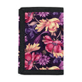 Wild Flower Print Trifold Wallet