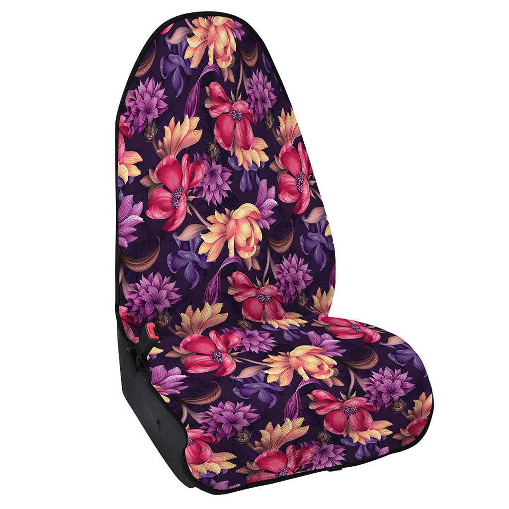 Wild Flower Print Waterproof Car Seat Cover