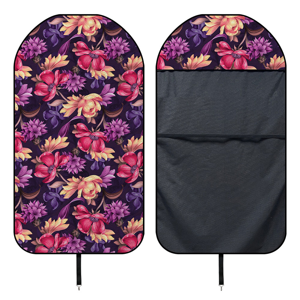 Wild Flower Print Waterproof Car Seat Cover