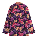 Wild Flower Print Women's Blazer
