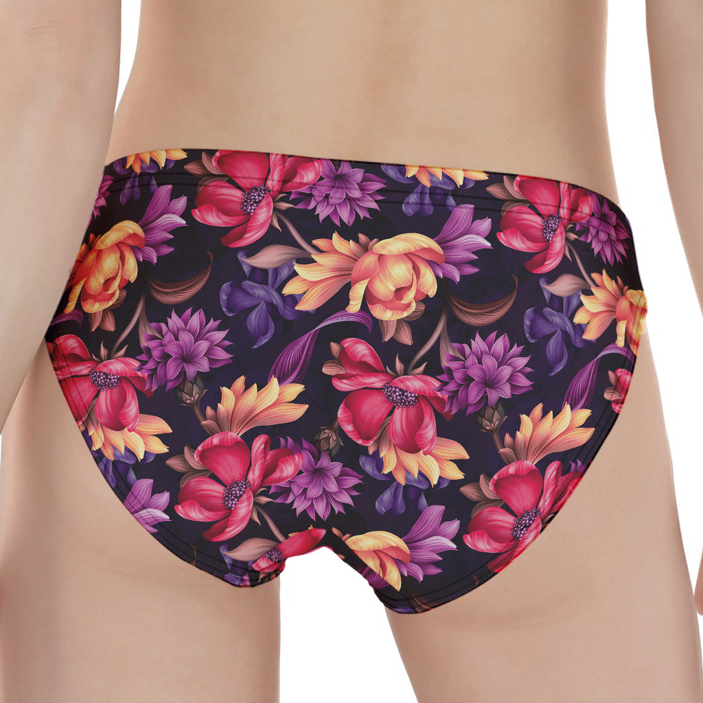 Wild Flower Print Women's Panties