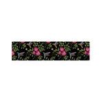 Wild Flowers And Hummingbird Print Bed Runner