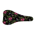Wild Flowers And Hummingbird Print Bicycle Seat Cover