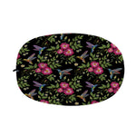 Wild Flowers And Hummingbird Print Car Side Mirror Covers