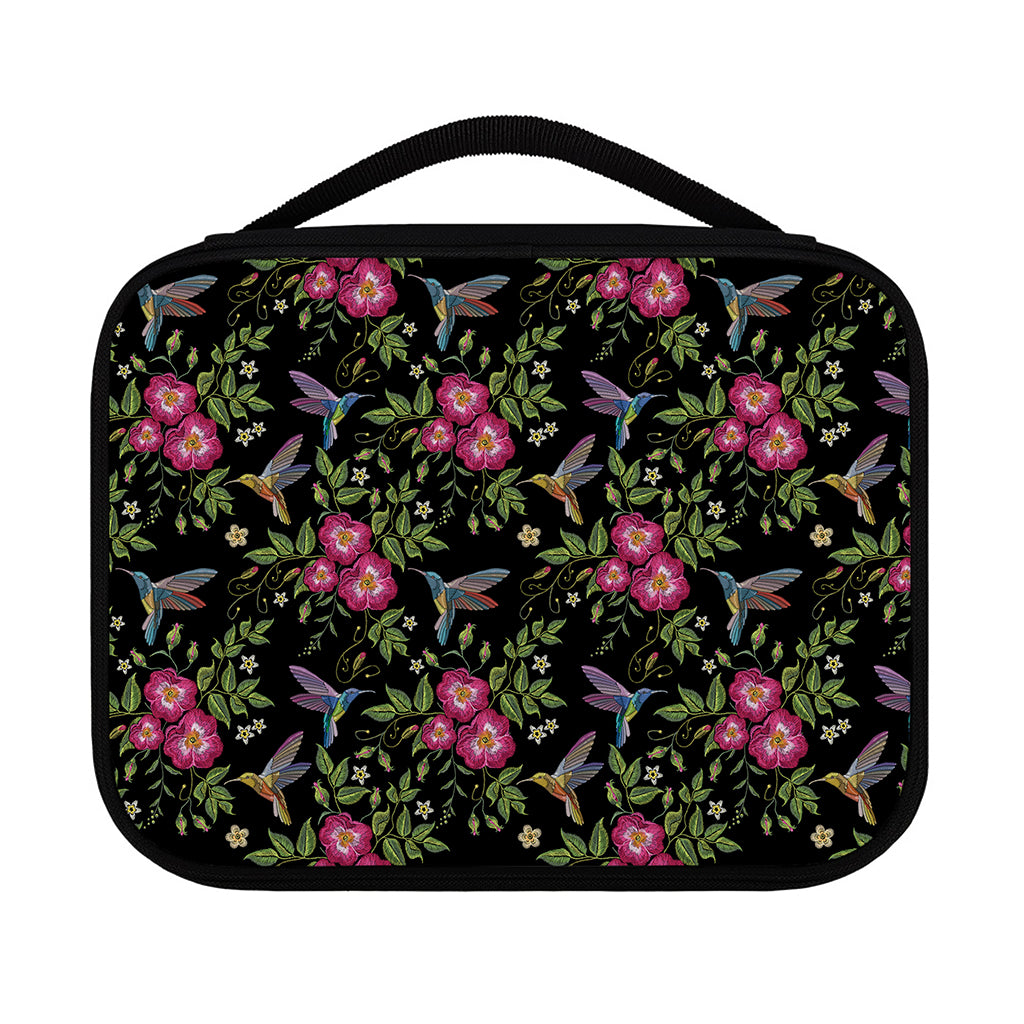 Wild Flowers And Hummingbird Print Classic Bible Case