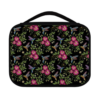 Wild Flowers And Hummingbird Print Classic Bible Case