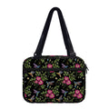 Wild Flowers And Hummingbird Print Double Strap Bible Bag