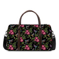 Wild Flowers And Hummingbird Print Duffel Bag