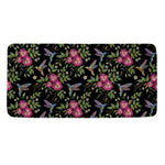 Wild Flowers And Hummingbird Print Towel