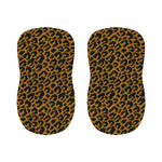 Wild Leopard Knitted Pattern Print Bar Stool Covers