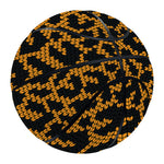 Wild Leopard Knitted Pattern Print Basketball