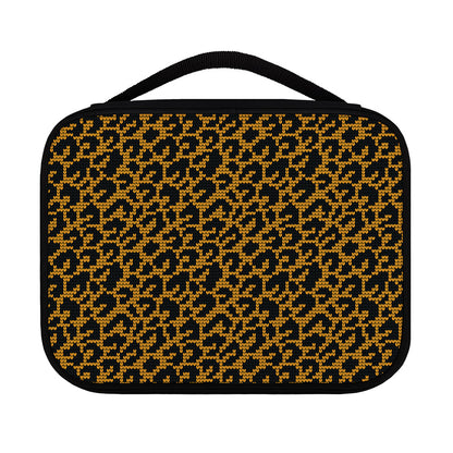 Wild Leopard Knitted Pattern Print Classic Bible Case