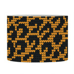 Wild Leopard Knitted Pattern Print Drum Lamp Shade