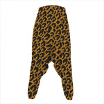 Wild Leopard Knitted Pattern Print Hammer Pants