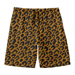 Wild Leopard Knitted Pattern Print Men's Swim Trunks