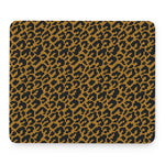 Wild Leopard Knitted Pattern Print Mouse Pad