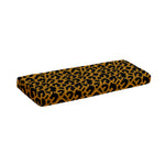 Wild Leopard Knitted Pattern Print Piano Keyboard Cover