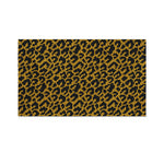 Wild Leopard Knitted Pattern Print Polyester Flag