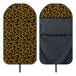 Wild Leopard Knitted Pattern Print Waterproof Car Seat Cover