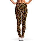 Wild Leopard Knitted Pattern Print Women's Leggings