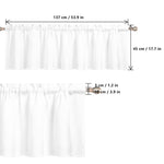 Paisley Floral Bohemian Pattern Print Window Valance