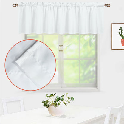 Black And White Lightspeed Print Window Valance