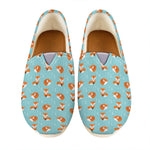 Winter Fox Pattern Print Casual Shoes