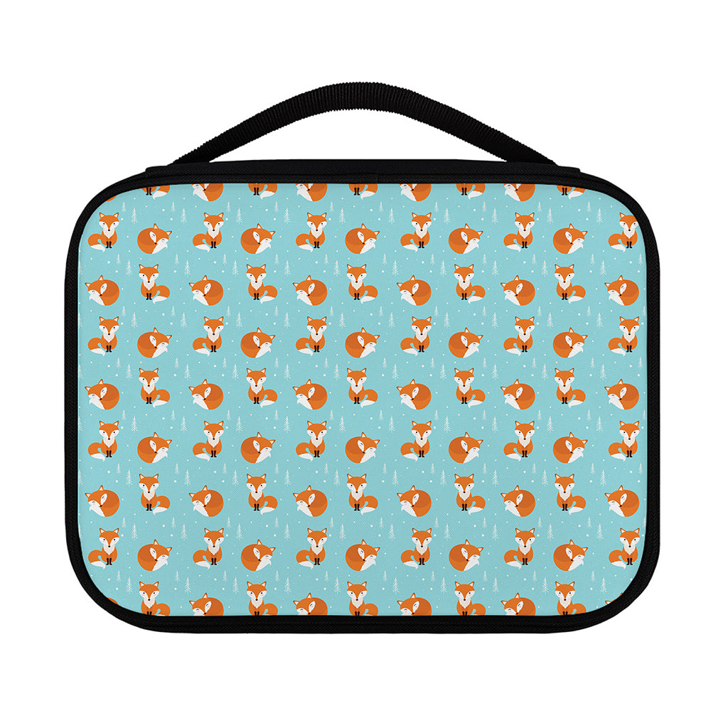 Winter Fox Pattern Print Classic Bible Case