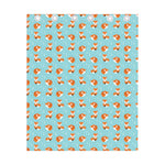 Winter Fox Pattern Print Curtain