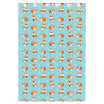 Winter Fox Pattern Print Curtain