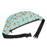 Winter Fox Pattern Print Fanny Pack