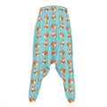 Winter Fox Pattern Print Hammer Pants