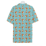 Winter Fox Pattern Print Hawaiian Shirt