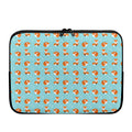 Winter Fox Pattern Print Laptop Sleeve