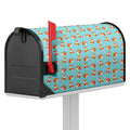 Winter Fox Pattern Print Mailbox Cover