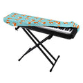Winter Fox Pattern Print Piano Keyboard Cover