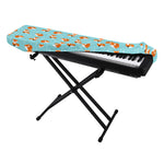 Winter Fox Pattern Print Piano Keyboard Cover