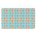 Winter Fox Pattern Print Polyester Doormat