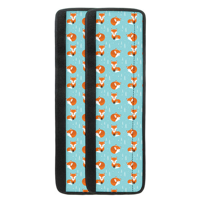 Winter Fox Pattern Print Refrigerator Handle Covers