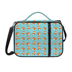 Winter Fox Pattern Print Shoulder Strap Bible Bag