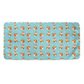 Winter Fox Pattern Print Towel