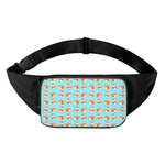 Winter Fox Pattern Print Waist Bag