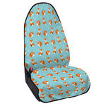 Winter Fox Pattern Print Waterproof Car Seat Cover