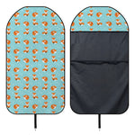 Winter Fox Pattern Print Waterproof Car Seat Cover