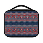 Winter Holiday Knitted Pattern Print Classic Bible Case